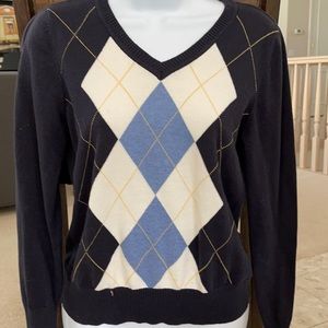 Argyle sweater
